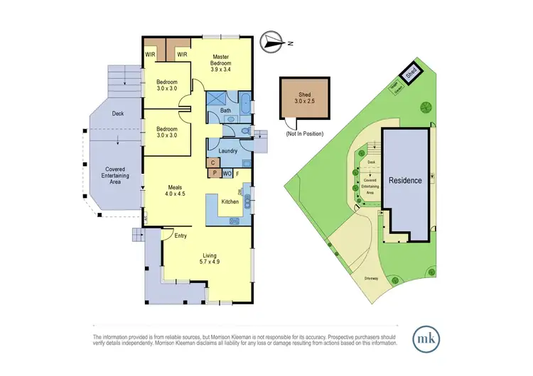 Floorplan of Homely house listing, 2 Ferraro Close, Epping VIC 3076