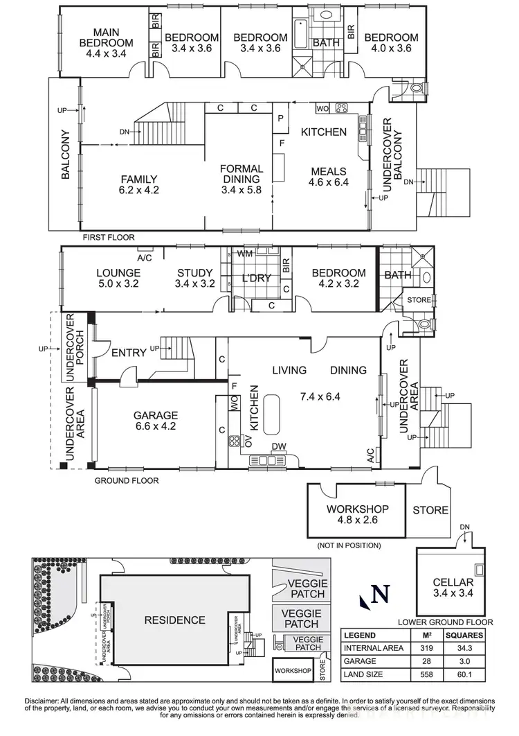 Floorplan of Homely house listing, 32 Collins Street, Bulleen VIC 3105
