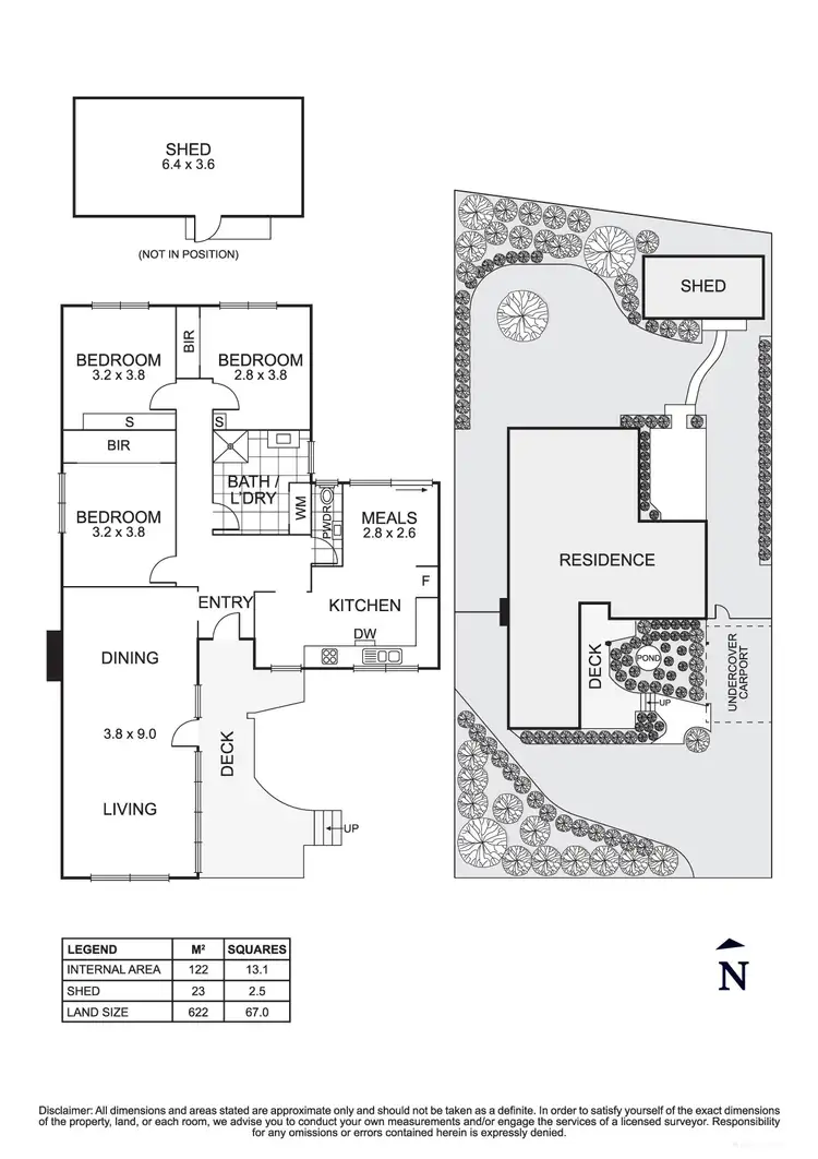 Floorplan of Homely house listing, 4 Harrison Street, Bellfield VIC 3081