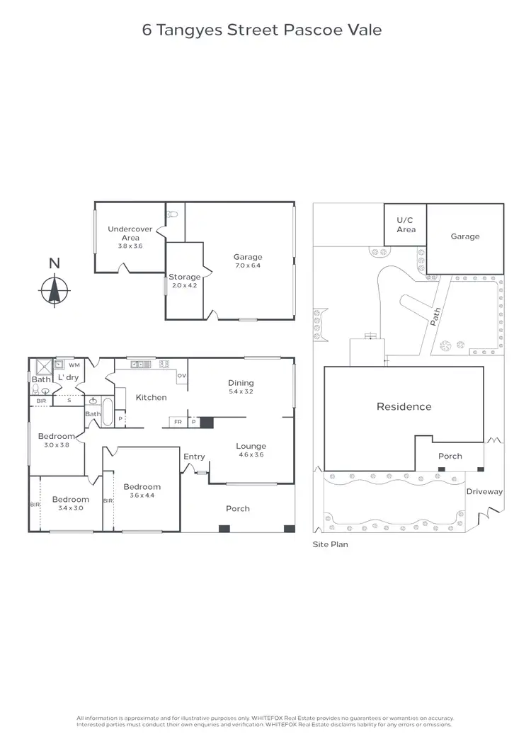 Floorplan of Homely house listing, 6 Tangyes Street, Pascoe Vale VIC 3044