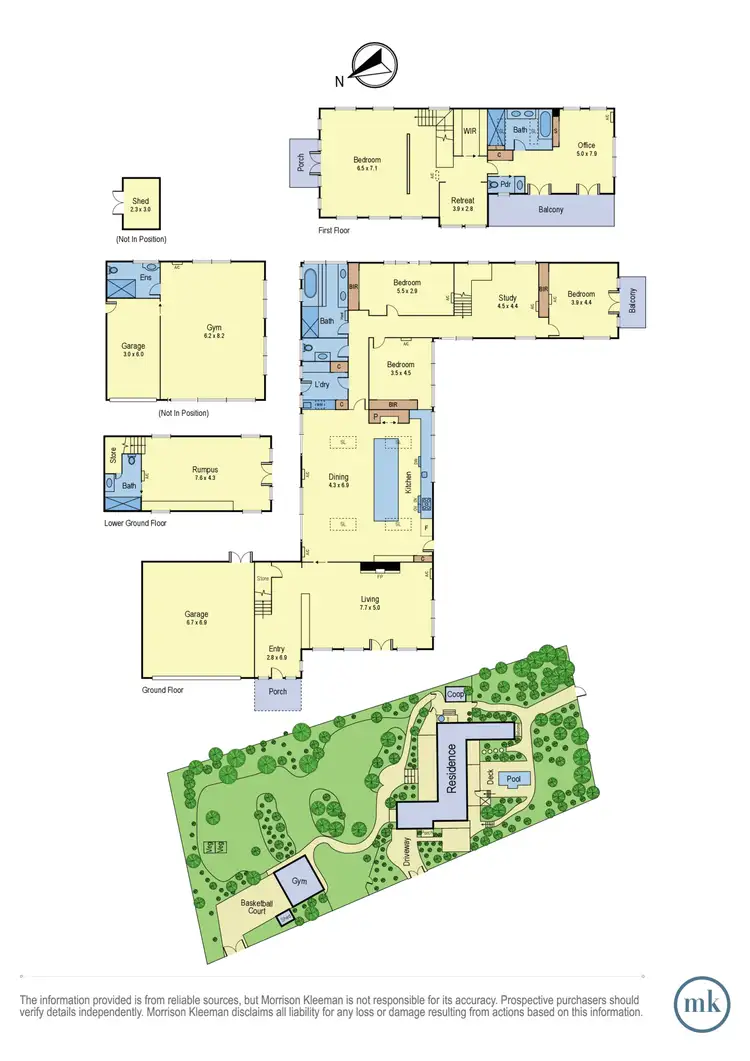 Floorplan of Homely house listing, 2 Metery Road, Eltham VIC 3095