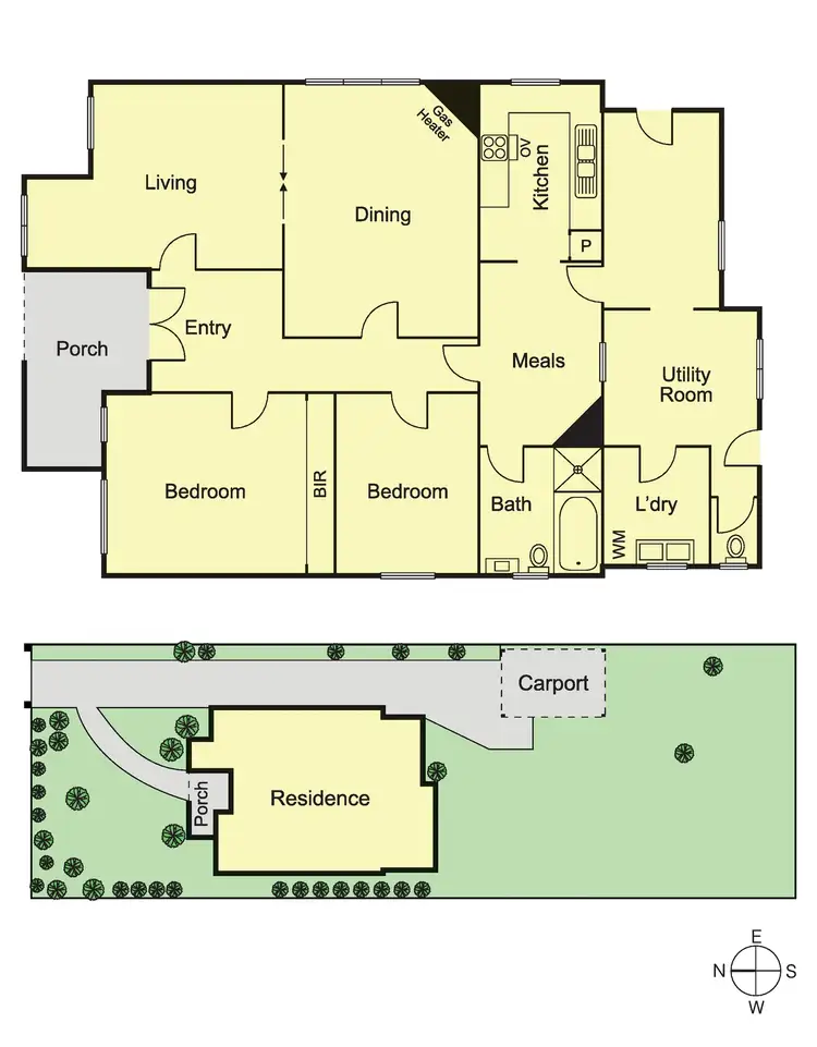 Floorplan of Homely house listing, 15 Sylverly Grove, Caulfield VIC 3162
