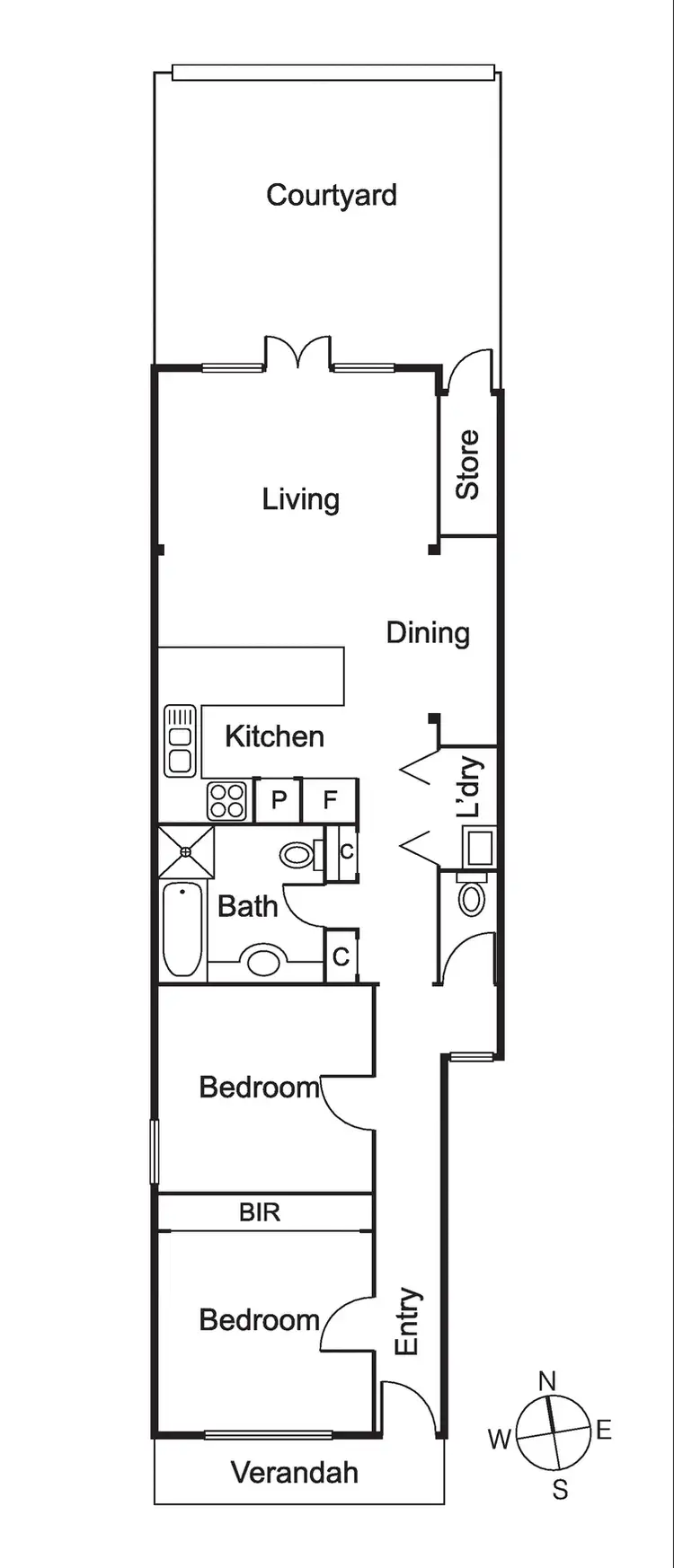 Floorplan of Homely house listing, 46 Rosamond Street, St Kilda East VIC 3183