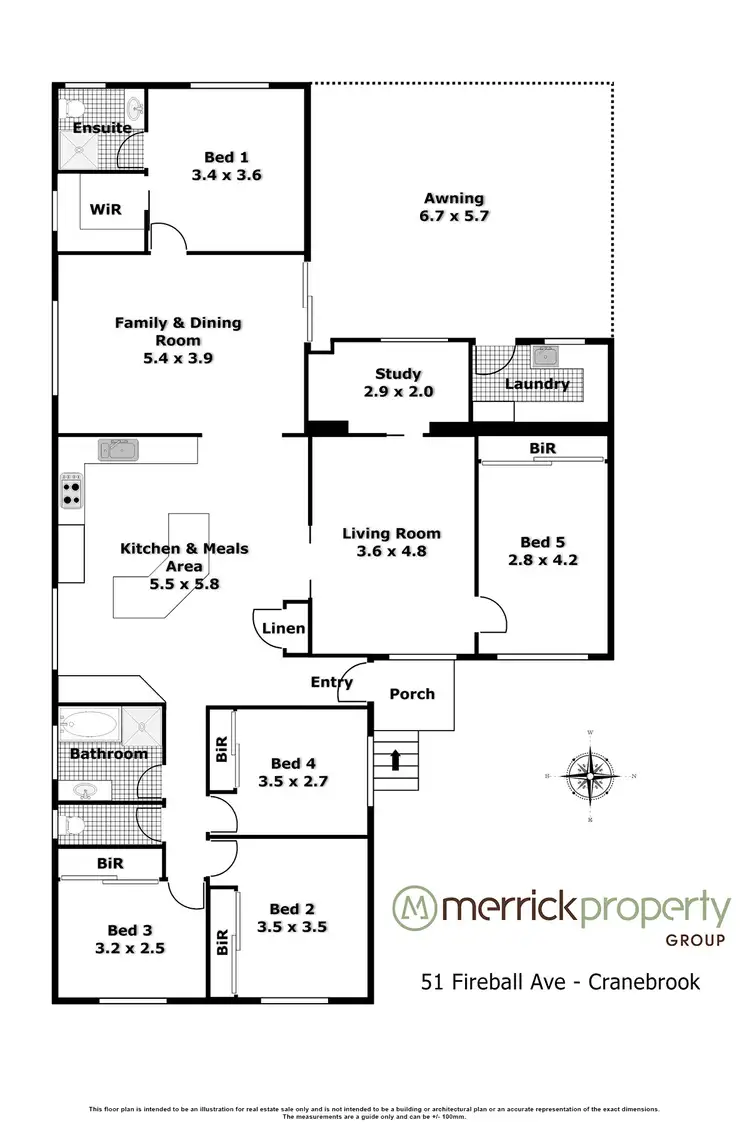 Floorplan of Homely house listing, 51 Fireball Avenue, Cranebrook NSW 2749
