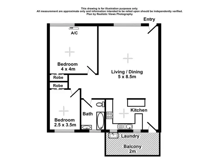 Floorplan of Homely unit listing, 8/4 Voayger Street, Stuart Park NT 820