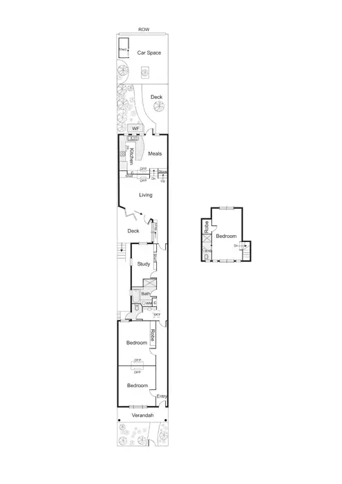 Floorplan of Homely house listing, 32 Derham Street, Port Melbourne VIC 3207