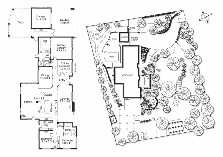 Floorplan of Homely house listing, 112 Mount Pleasant Road, Eltham VIC 3095