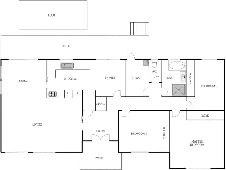 Floorplan of Homely house listing, 36 Fellows Street, Latham ACT 2615
