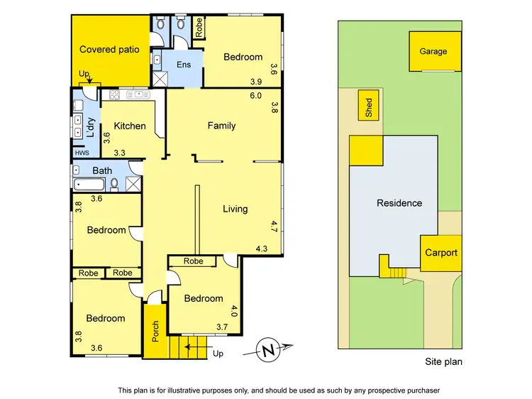 Floorplan of Homely house listing, 13 Stowe Avenue, Greensborough VIC 3088