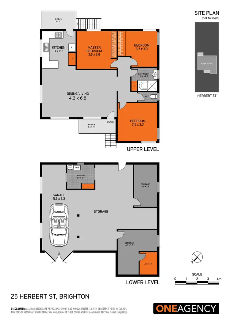 Floorplan of Homely house listing, 25 Herbert Street, Brighton QLD 4017