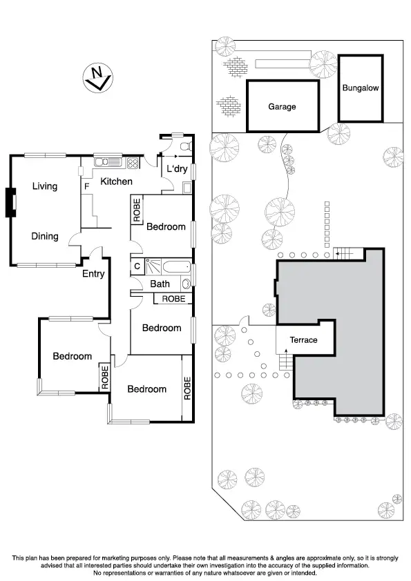 Floorplan of Homely house listing, 6 Lincoln Avenue, Glen Waverley VIC 3150