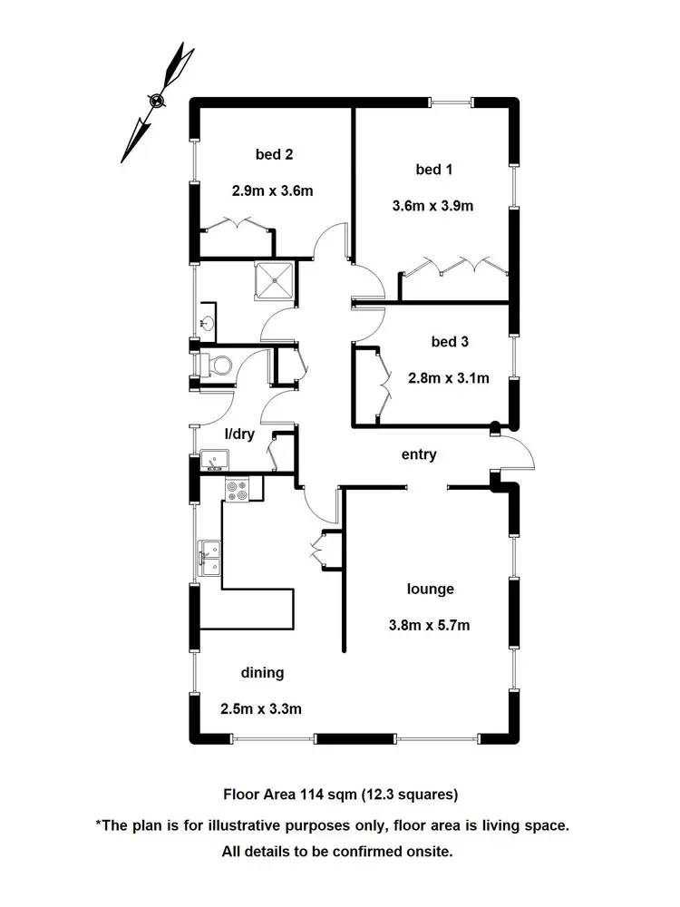 Floorplan of Homely house listing, 108 Wonga Road, Millgrove VIC 3799