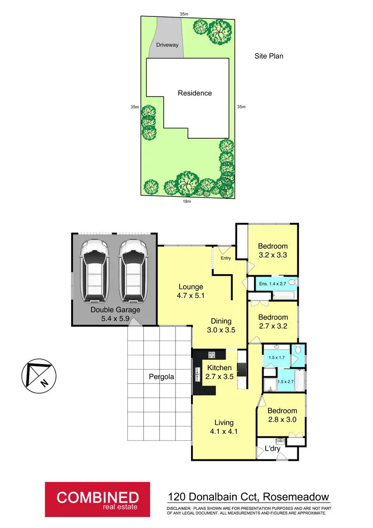 Floorplan of Homely house listing, 120 Donalbain Circuit, Rosemeadow NSW 2560