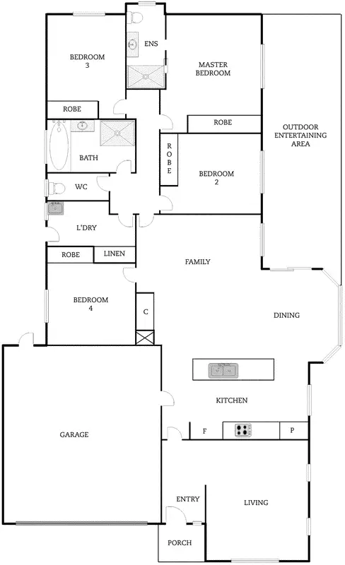 Floorplan of Homely house listing, 72 Rob Riley Circuit, Bonner ACT 2914