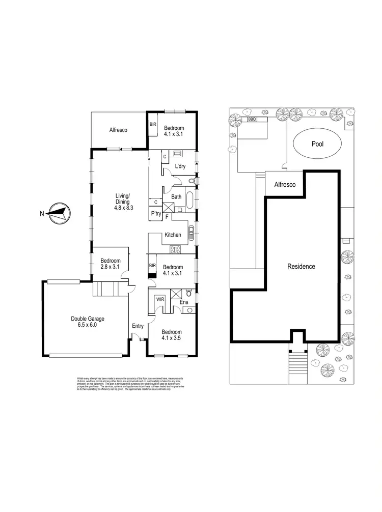 Floorplan of Homely house listing, 16 Marengo Avenue, Doreen VIC 3754