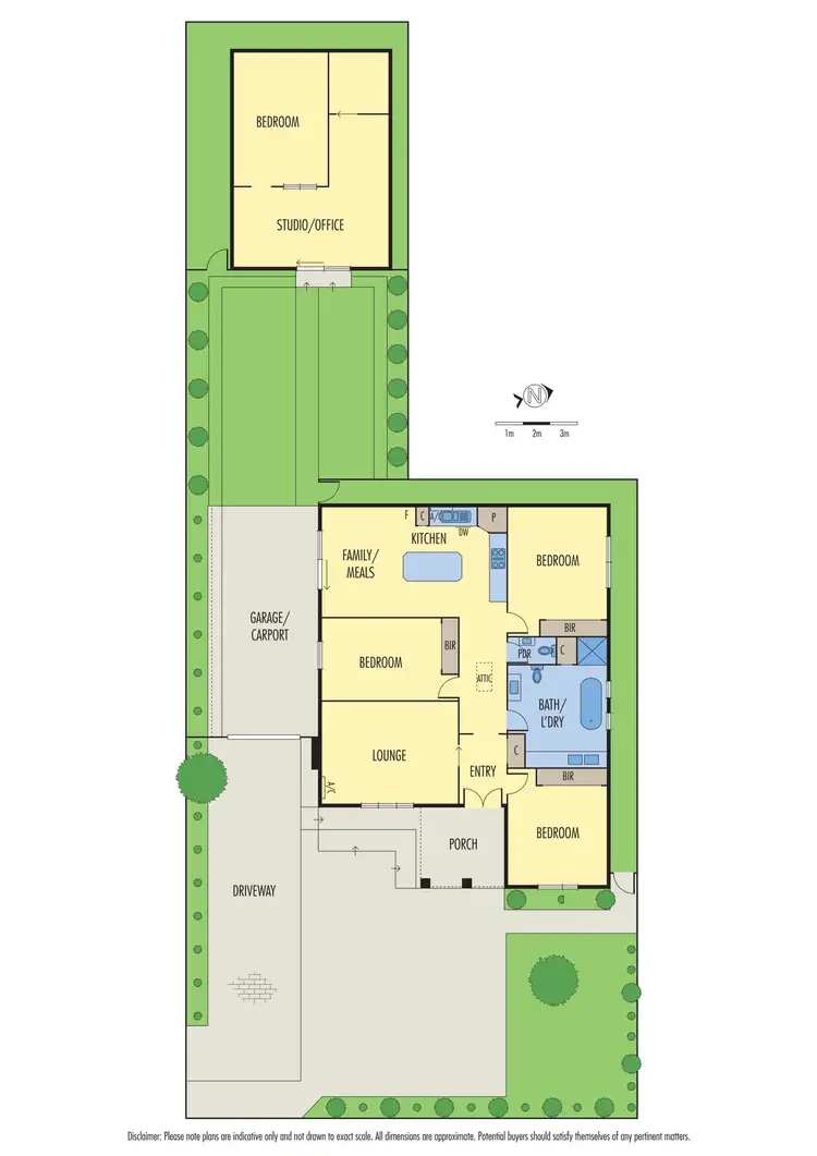 Floorplan of Homely house listing, 3 Horonda Street, Greensborough VIC 3088