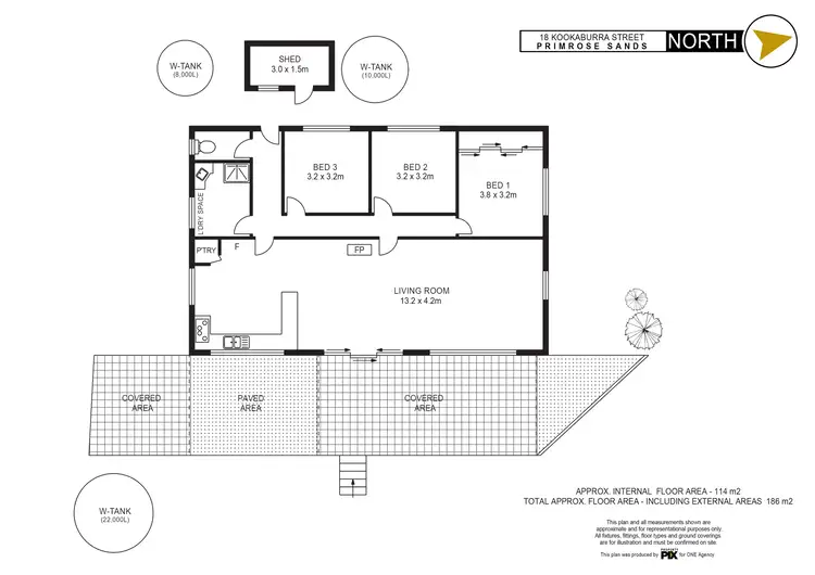 Floorplan of Homely house listing, 18 Kookaburra Street, Primrose Sands TAS 7173