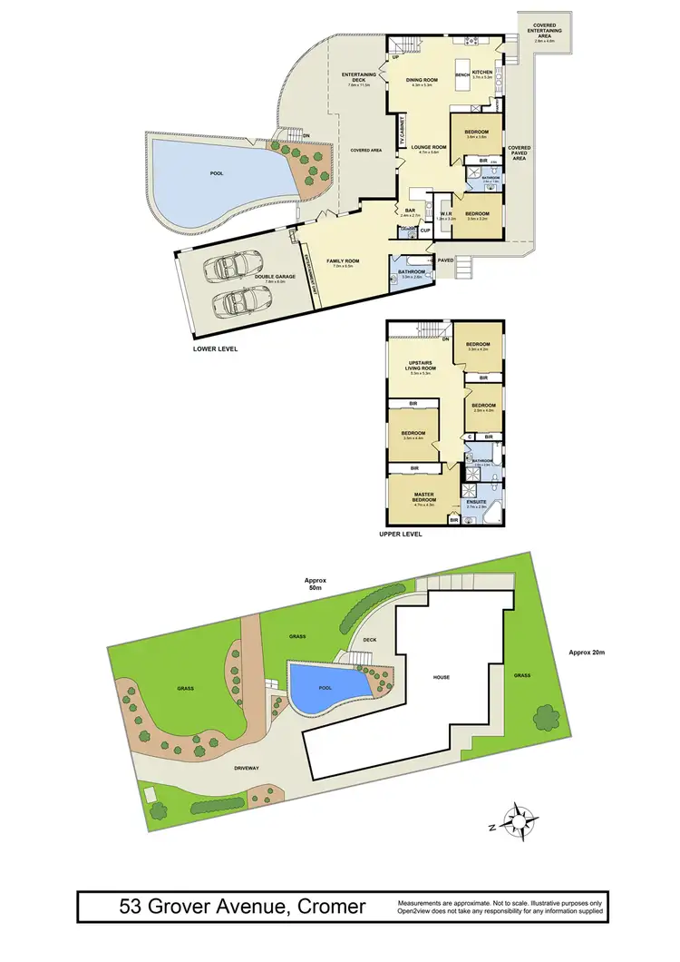 Floorplan of Homely house listing, 53 Grover Avenue, Cromer NSW 2099