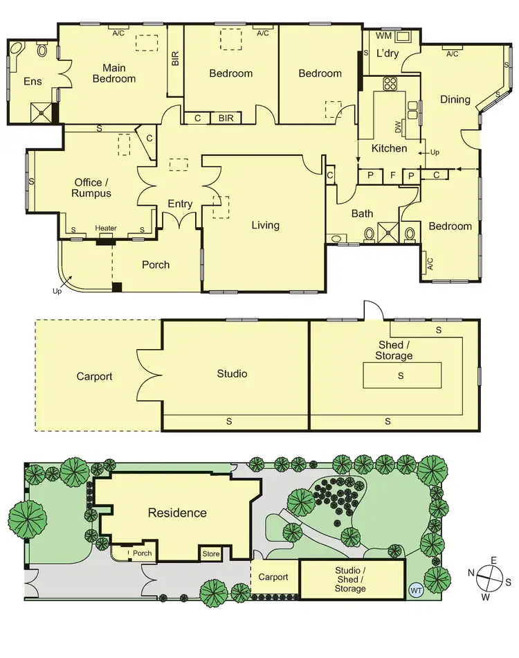 Floorplan of Homely house listing, 17 Burns Street, Elwood VIC 3184