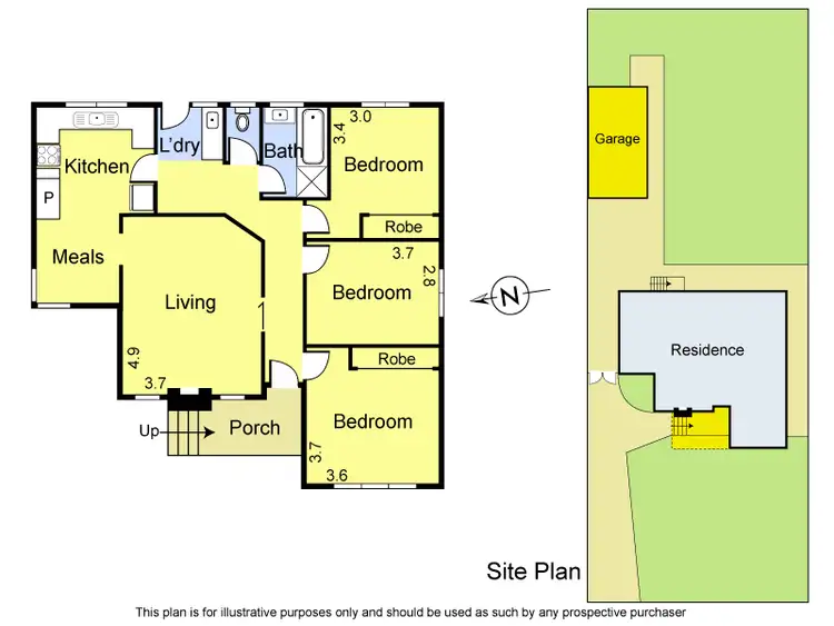 Floorplan of Homely house listing, 16 Kardinia Street, Watsonia VIC 3087