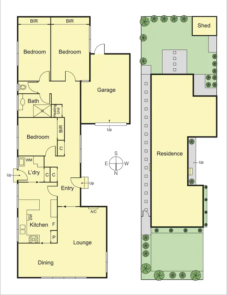 Floorplan of Homely house listing, 1A Wimmera Street, Ormond VIC 3204