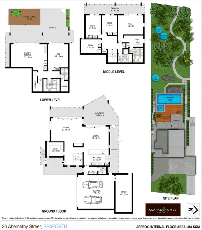 Floorplan of Homely house listing, 26 Abernethy Street, Seaforth NSW 2092