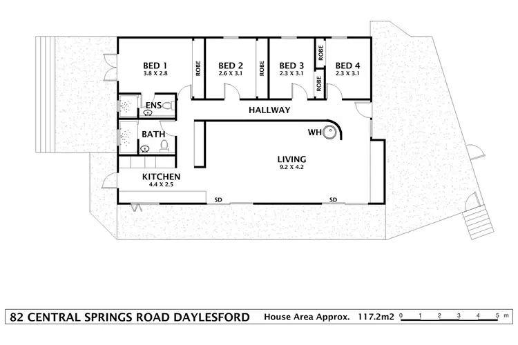 Floorplan of Homely house listing, LOT 1/82 Central Springs Road, Daylesford VIC 3460