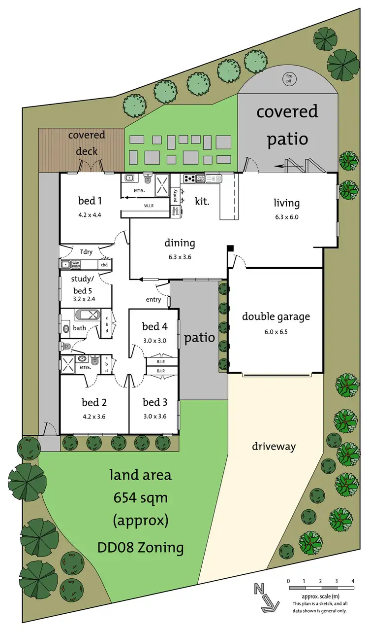 Floorplan of Homely house listing, 46 Winston Drive, Doncaster VIC 3108
