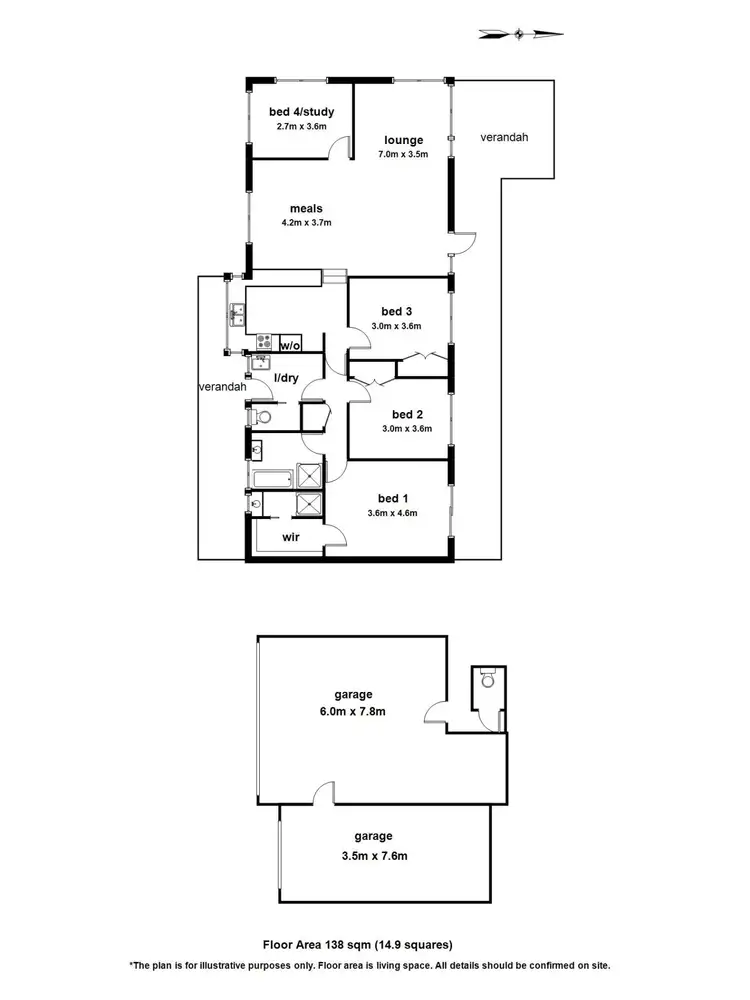 Floorplan of Homely house listing, 2839 Warburton Highway, Wesburn VIC 3799