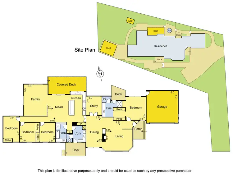 Floorplan of Homely house listing, 41 Sunrise Drive, Greensborough VIC 3088