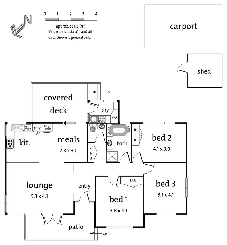 Floorplan of Homely house listing, 54 Sherlock Road, Croydon VIC 3136