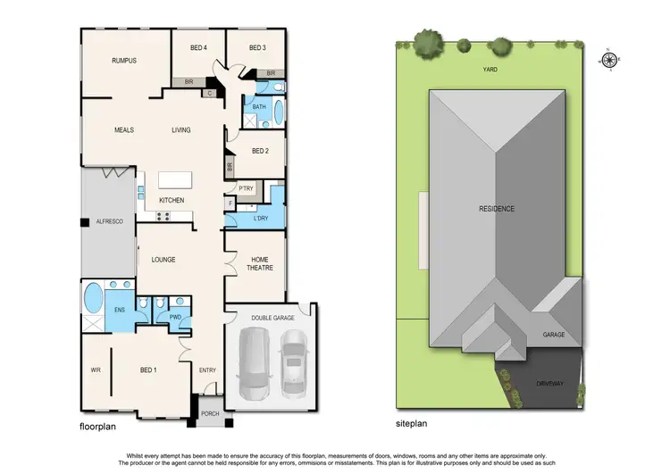 Floorplan of Homely house listing, 44 Grices Road, Berwick VIC 3806