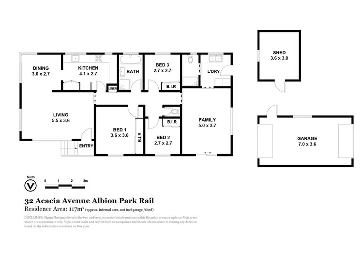 Floorplan of Homely house listing, 32 Acacia Avenue, Albion Park Rail NSW 2527