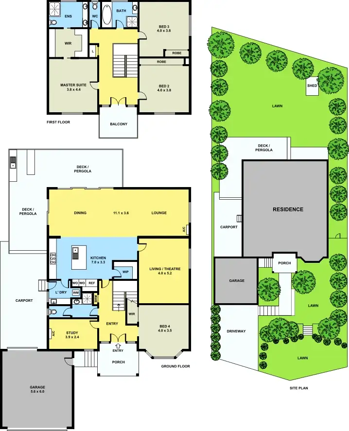 Floorplan of Homely house listing, 28 Kramer Drive, Berwick VIC 3806