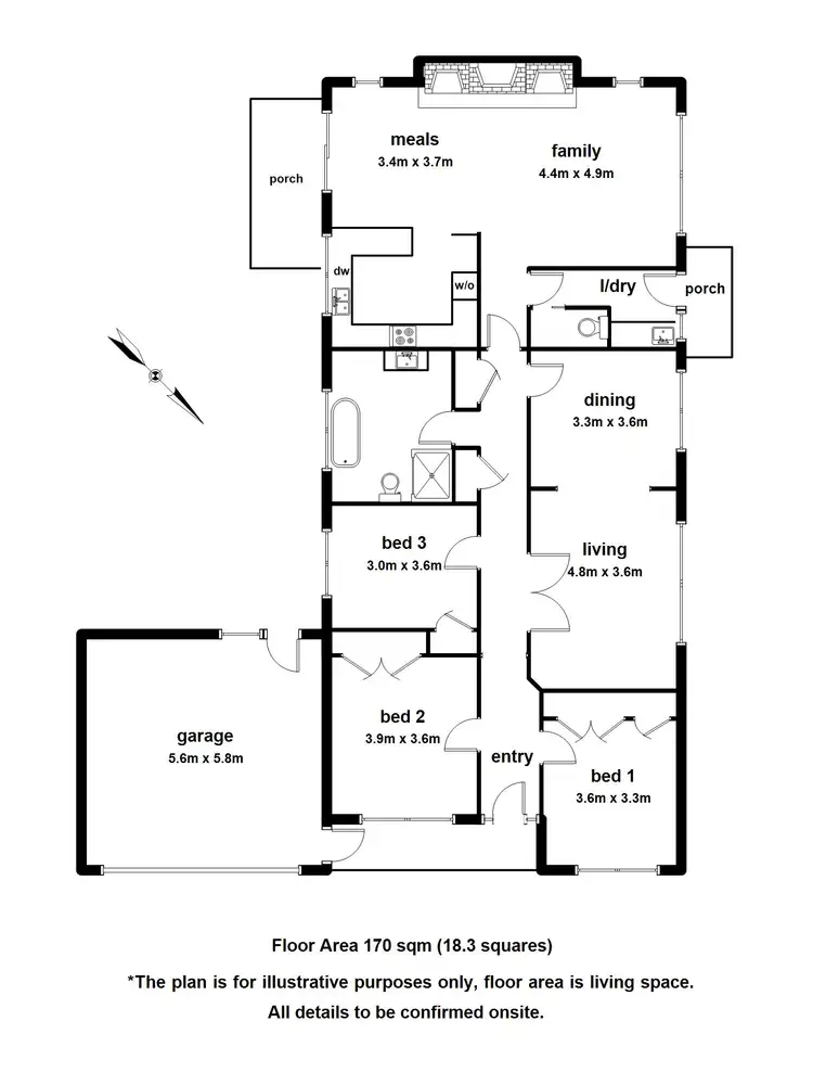 Floorplan of Homely house listing, 22 Falls Road, Mount Dandenong VIC 3767