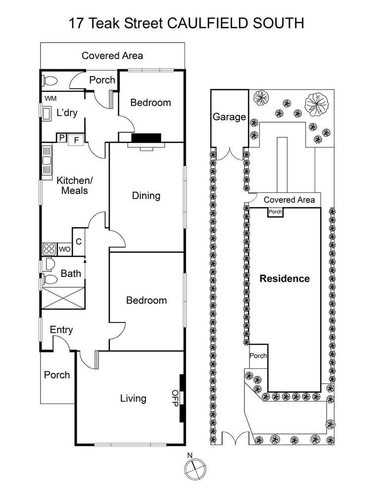 Floorplan of Homely house listing, 17 Teak Street, Caulfield South VIC 3162