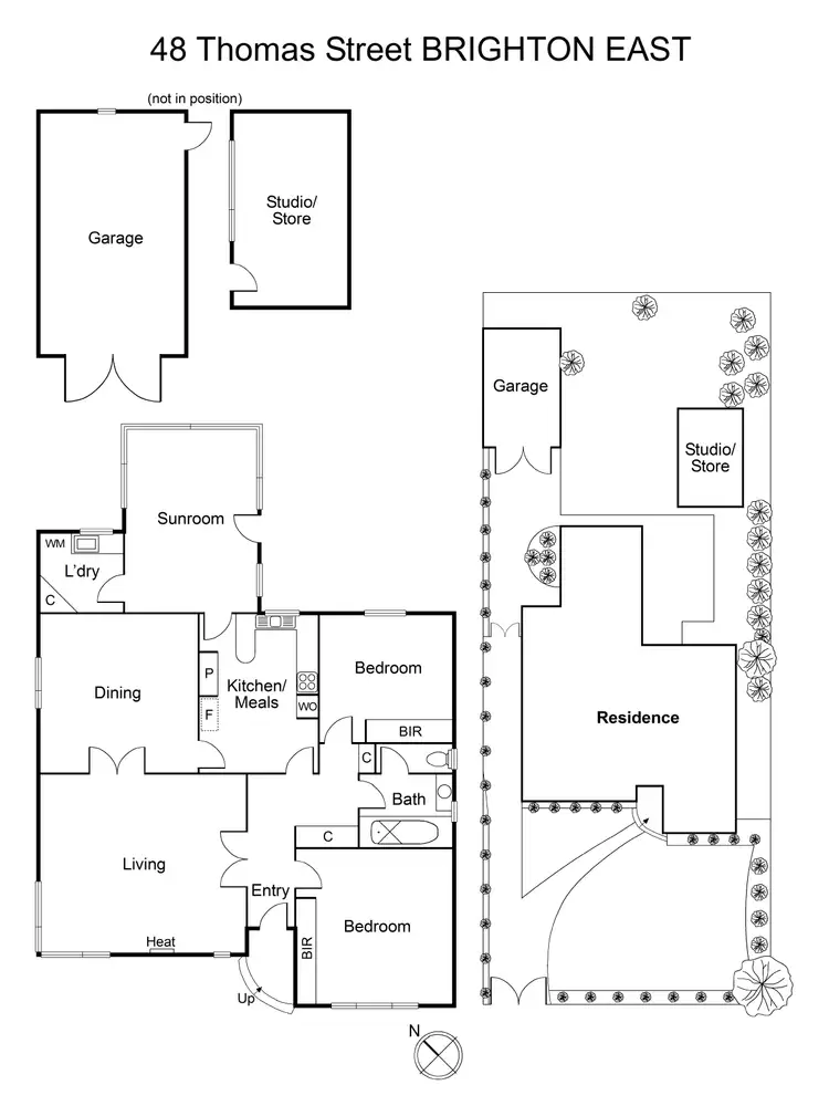 Floorplan of Homely house listing, 48 Thomas Street, Brighton East VIC 3187