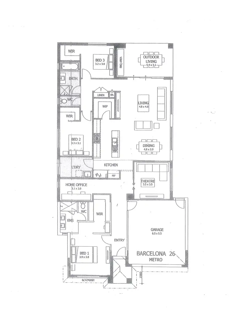 Floorplan of Homely house listing, 30 Cheviot Terrace, Ocean Grove VIC 3226