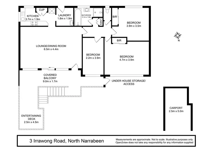 Floorplan of Homely house listing, 3 Irrawong Road, North Narrabeen NSW 2101