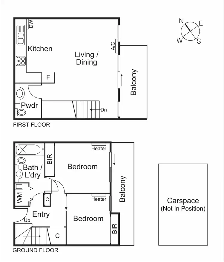 Floorplan of Homely apartment listing, 5/101-103 Orrong Crescent, Caulfield North VIC 3161