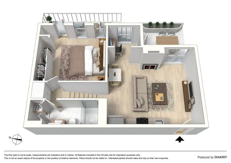 Floorplan of Homely apartment listing, 6/149 Fitzroy Street, St Kilda VIC 3182