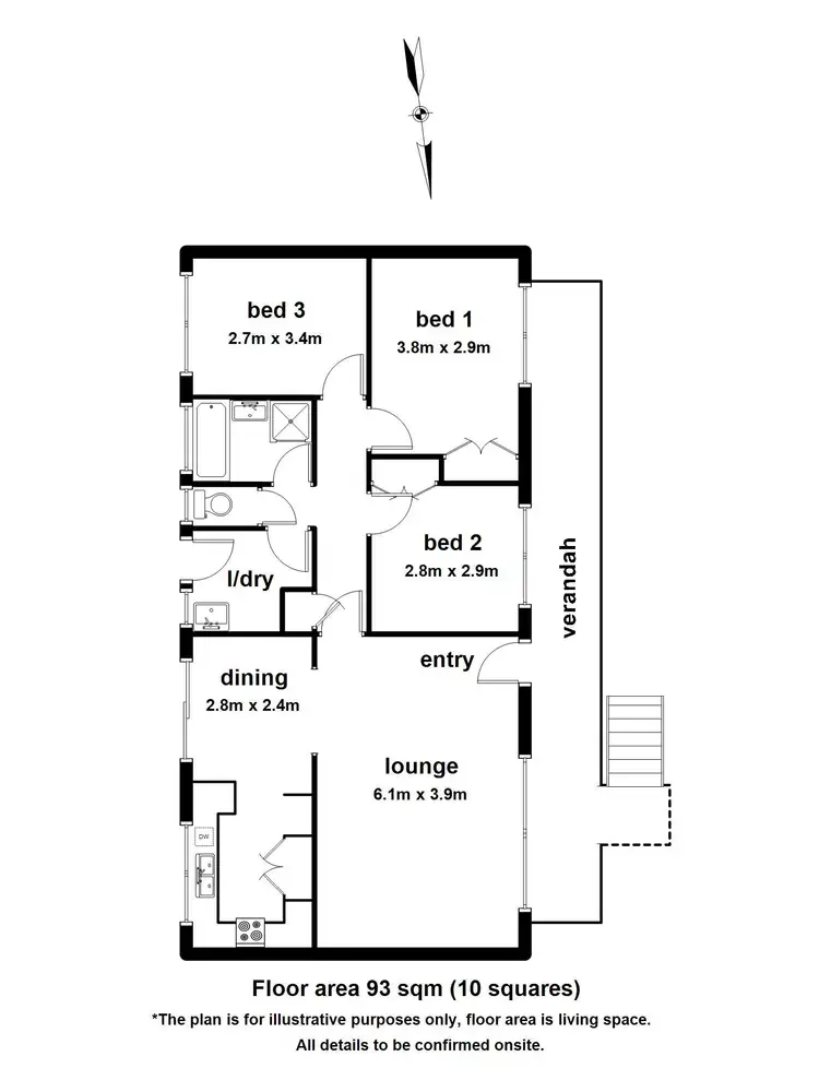 Floorplan of Homely house listing, 52 Marcus Street, Mount Evelyn VIC 3796