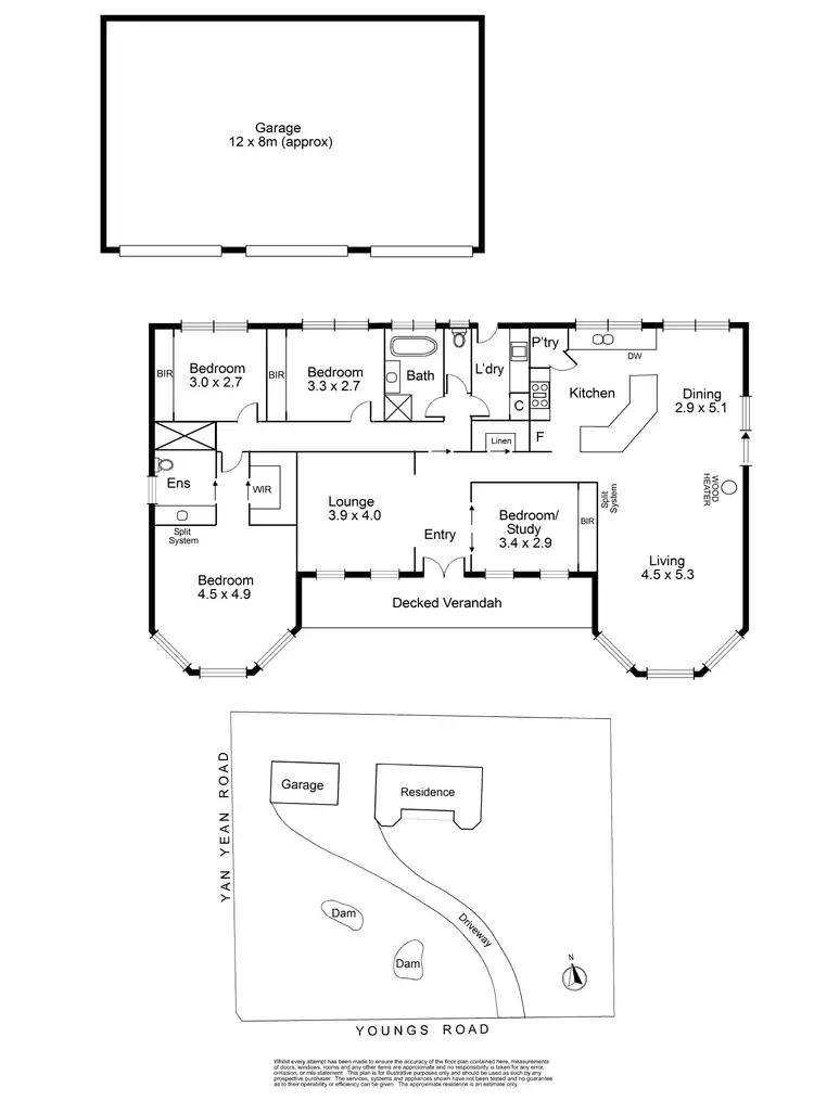 Floorplan of Homely house listing, 626 Yan Yean Road, Yarrambat VIC 3091