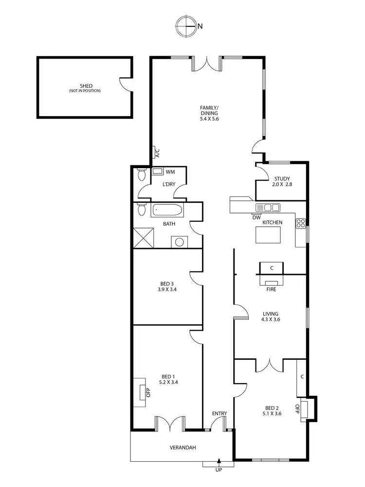 Floorplan of Homely house listing, 53 Loch Avenue, Ballarat VIC 3350