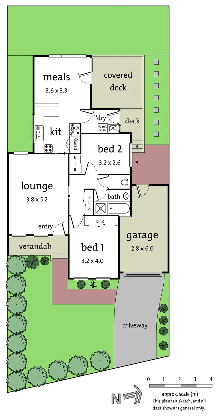 Floorplan of Homely house listing, 356a Mitcham Road, Mitcham VIC 3132
