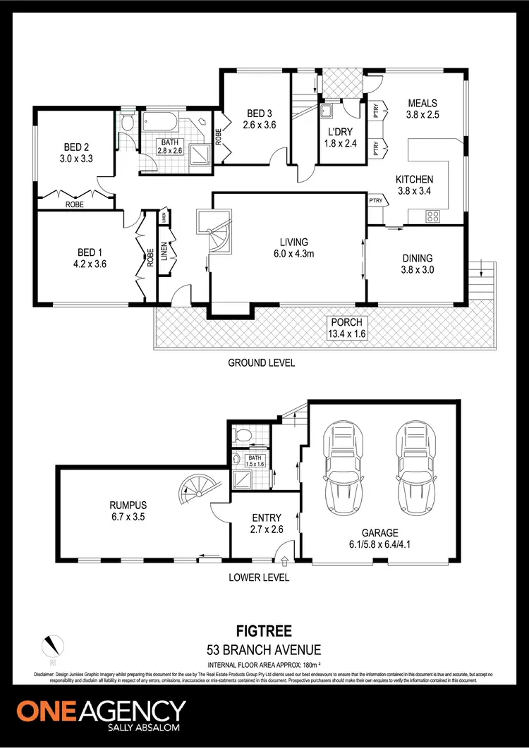 Floorplan of Homely house listing, 53 Branch Avenue, Figtree NSW 2525