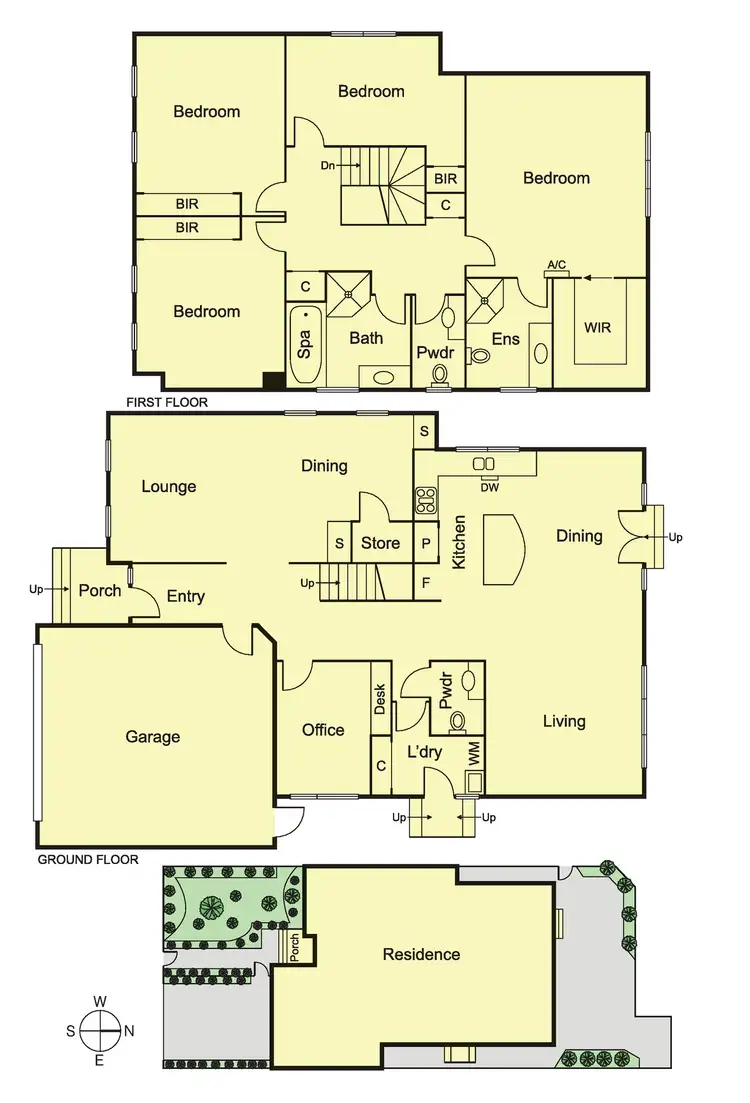 Floorplan of Homely townhouse listing, 26 Newstead Street, Caulfield VIC 3162