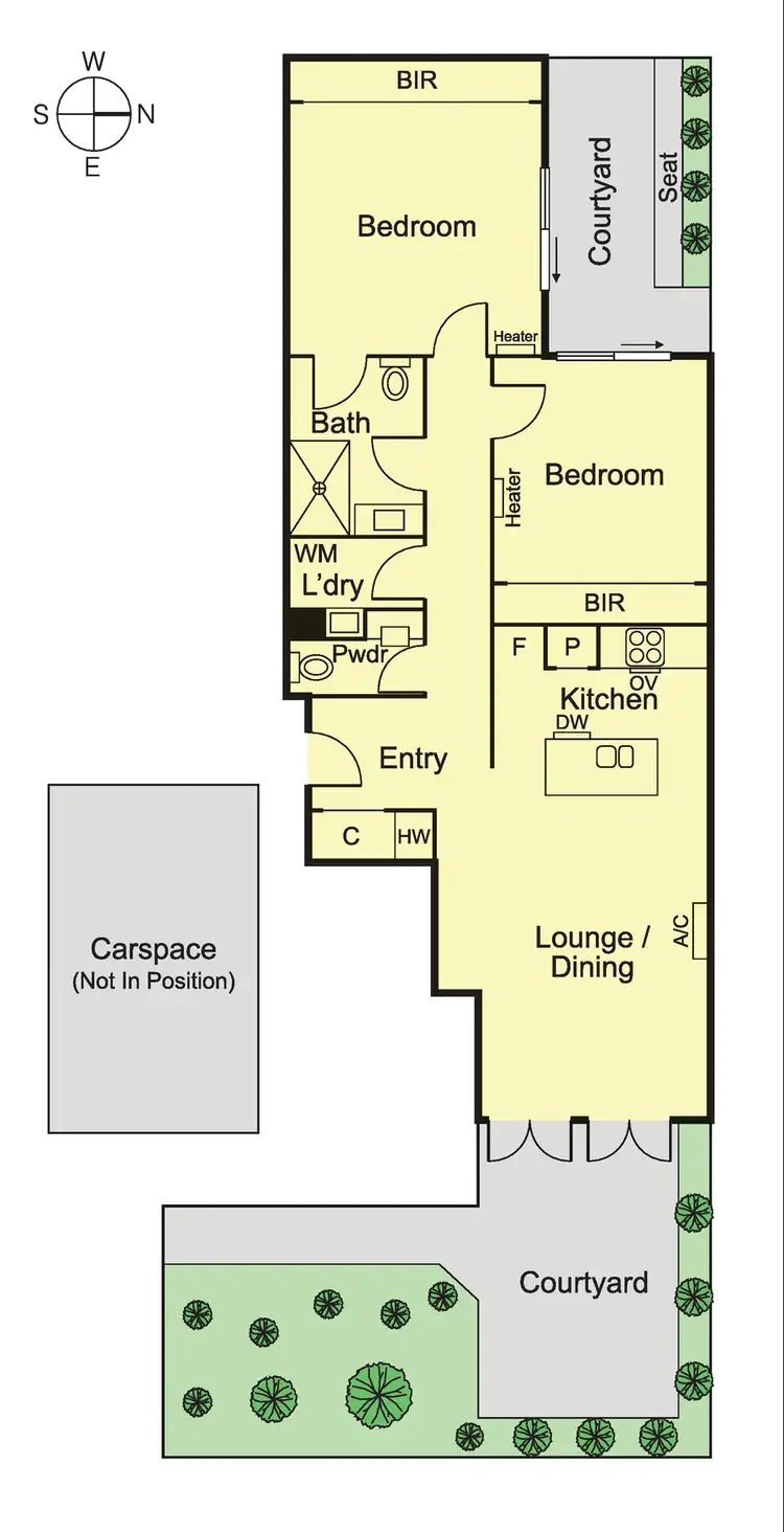 Floorplan of Homely apartment listing, 1/331 Orrong Road, St Kilda East VIC 3183
