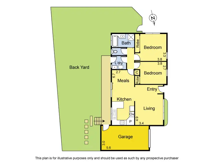 Floorplan of Homely unit listing, 4/268 Grimshaw Street, Watsonia North VIC 3087