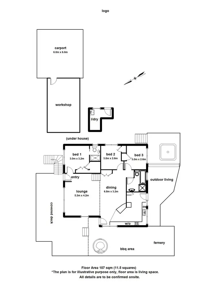 Floorplan of Homely house listing, 24 Hazel Grove, Tecoma VIC 3160